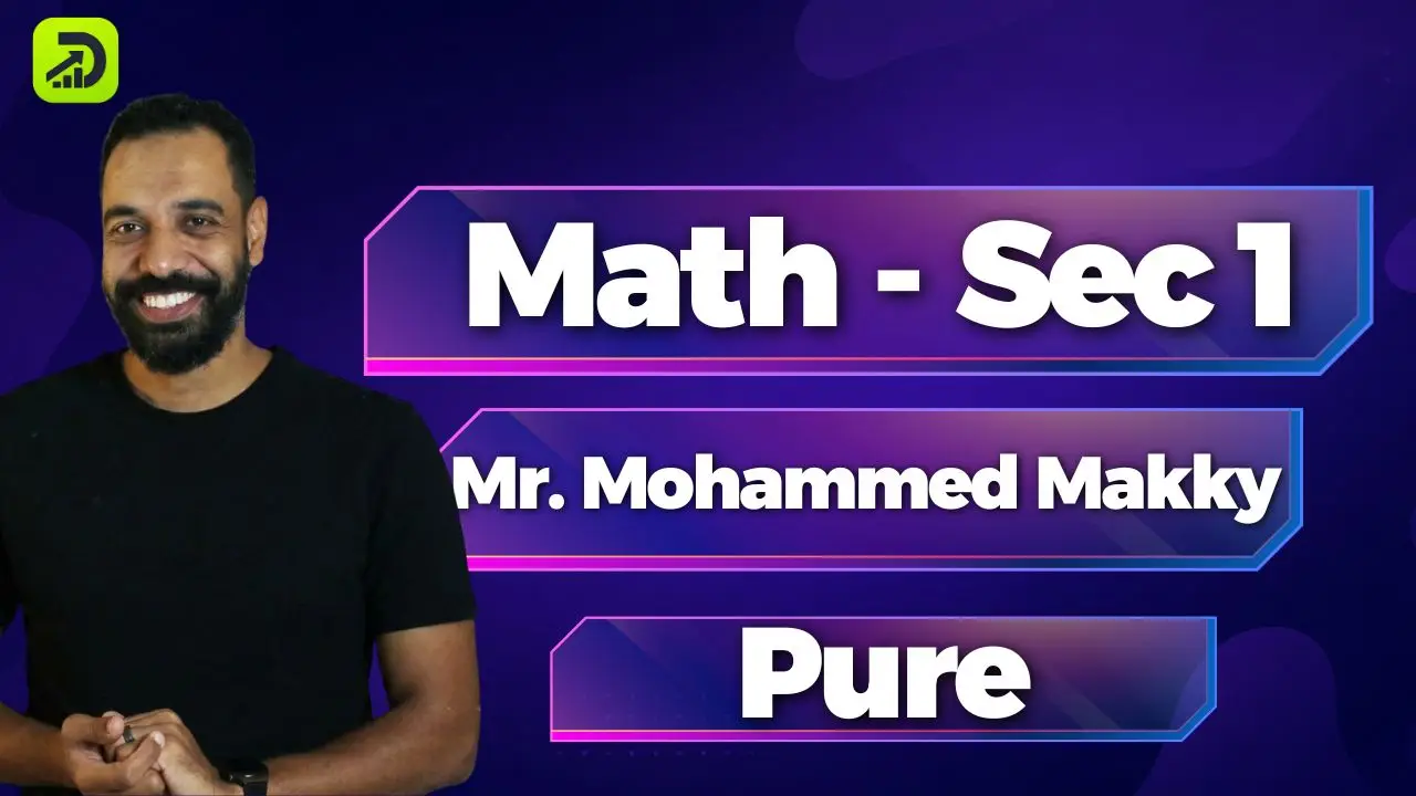 Math ( Pure ) – Sec 1
