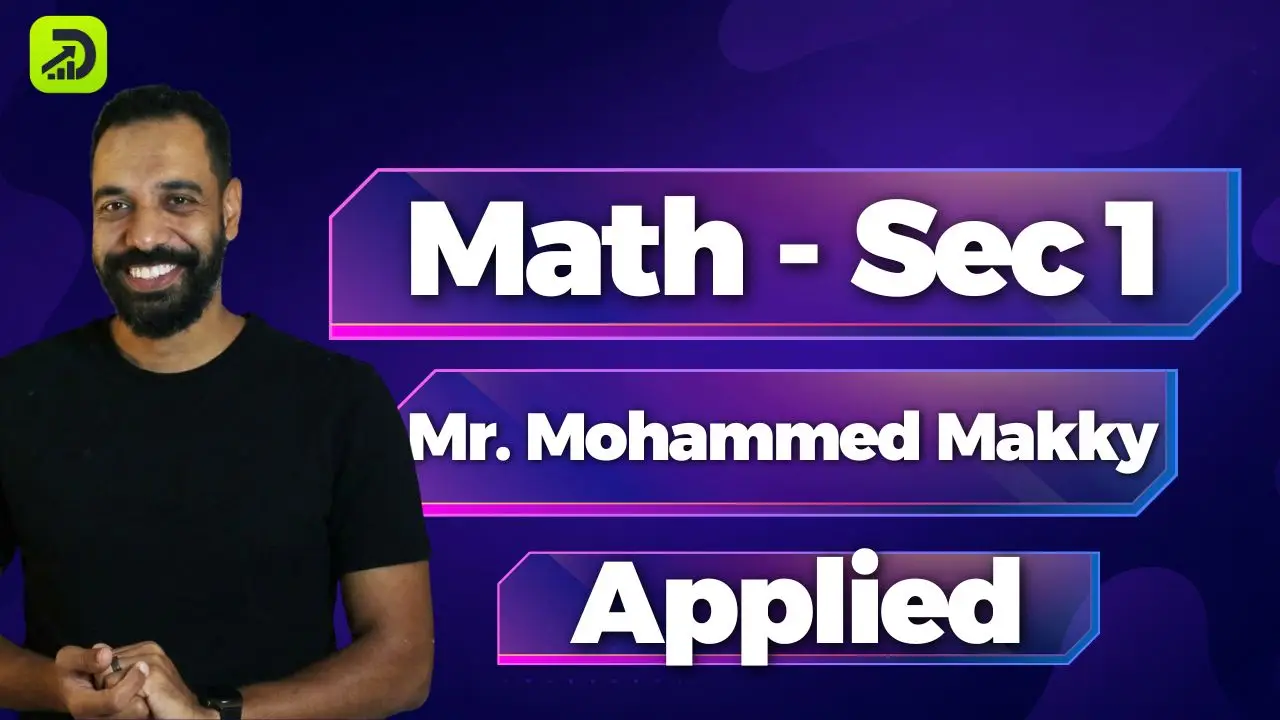 Math ( Applied ) – Sec 1