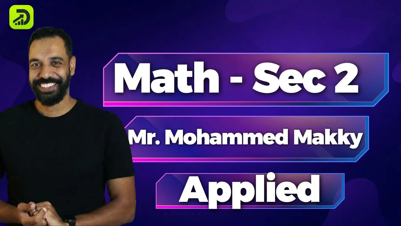Math ( Applied ) – Sec 2