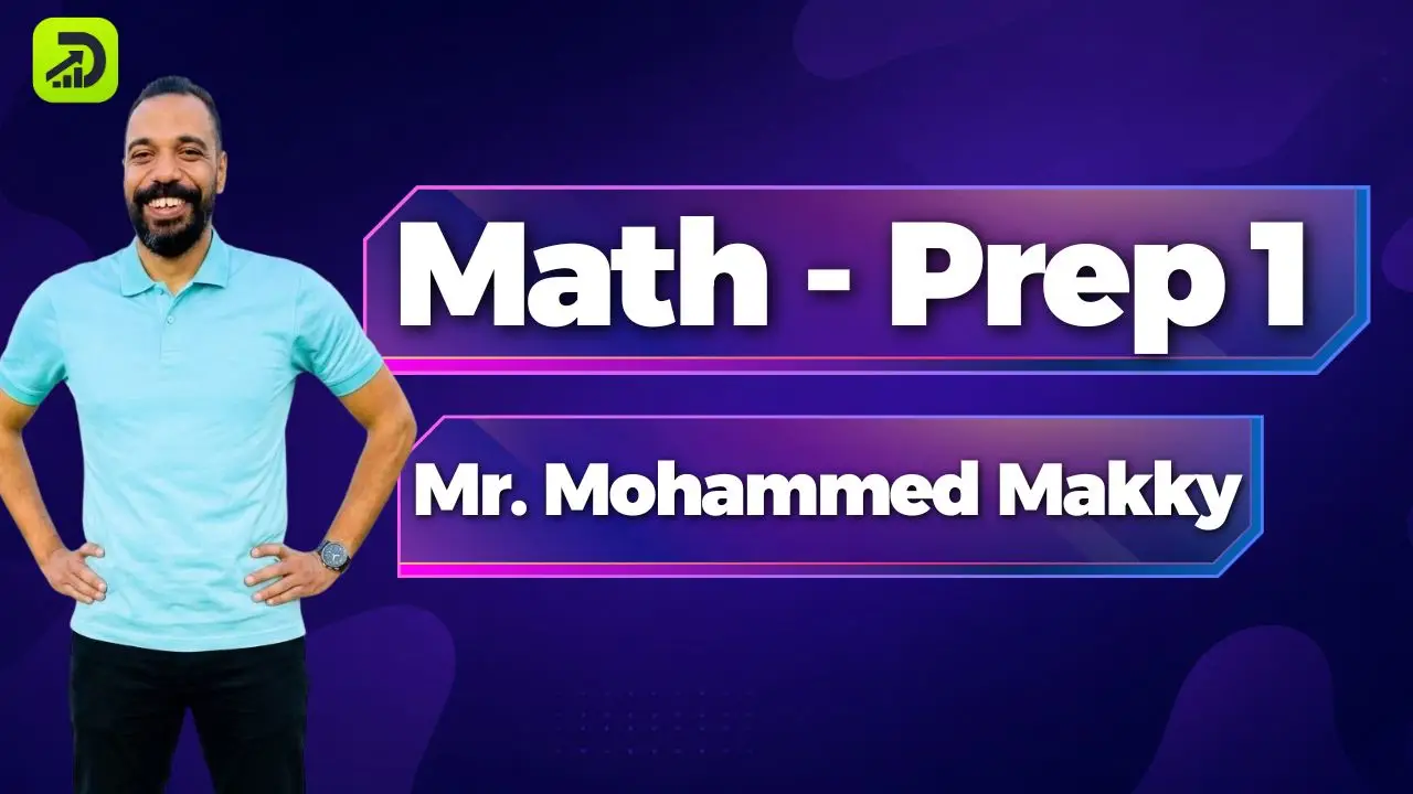 Math – Prep 1